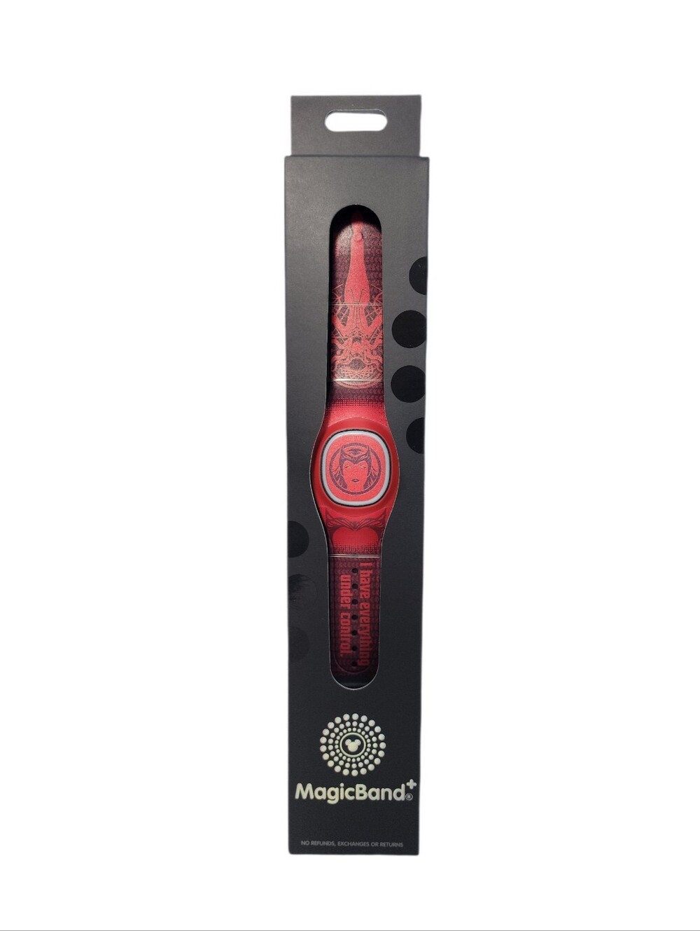 Disney Parks Marvel SCARLET WITCH WANDA MagicBand+ - Unlinked - NIB